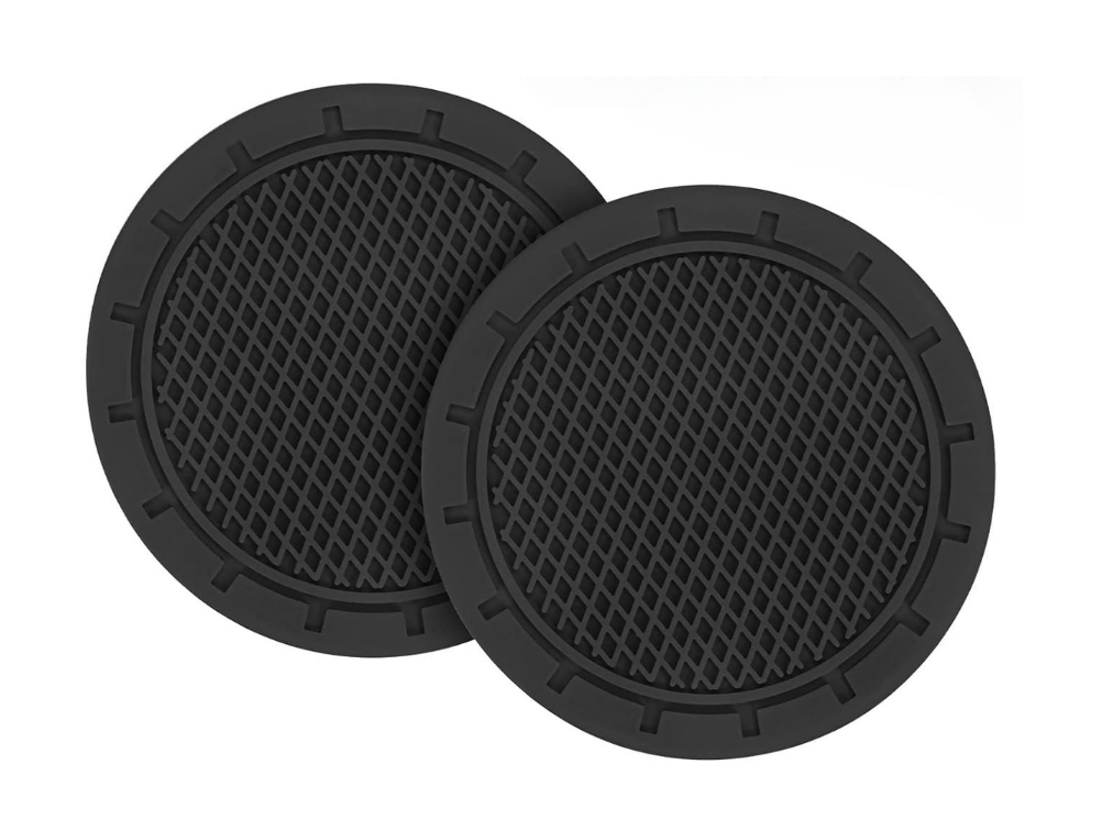 Car Cup Holder Coaster, 2 Pack Universal Anti-Slip Shockproof Car Coasters
