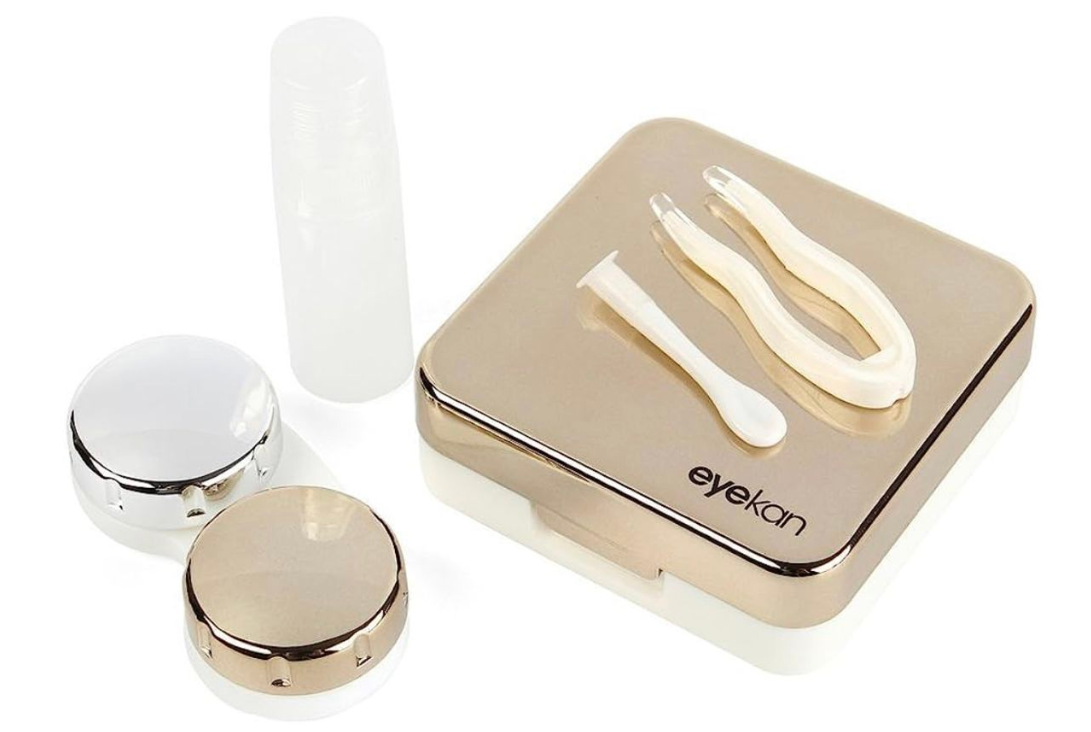 Contact Lens Case with Accessories