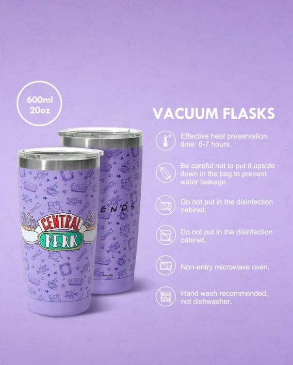 FRIENDS Central Perk Thermal Cup - Iconic TV Show Collector's Drinkware
