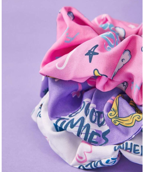 Friends 3-Piece Hair Scrunchie Set