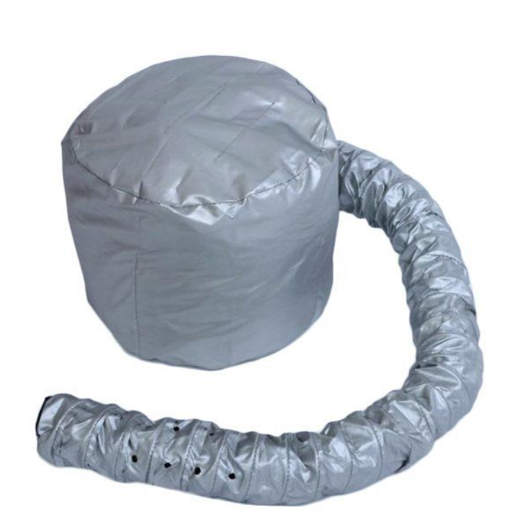 Soft Hood Hair Dryer Attachment - Grey