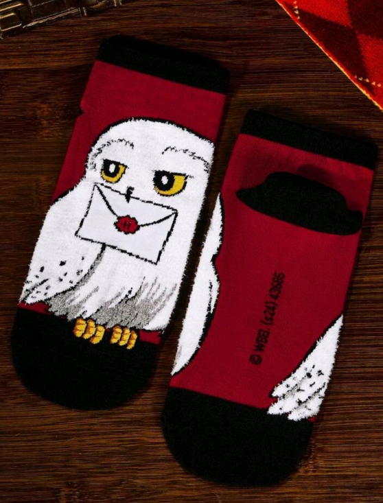 Harry Potter Owl Post Collection - Magical Hogwarts Ankle Socks Set