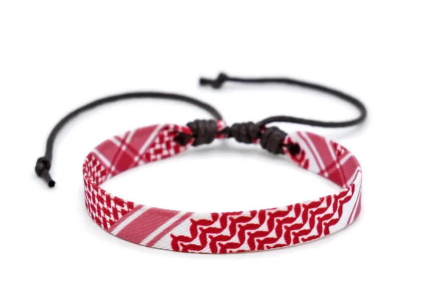 Palestine Keffiyeh wristbands bracelet - Pack of 2