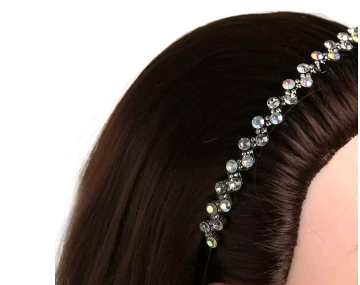 Rhinestone Long Teeth Headband Hair Accessory