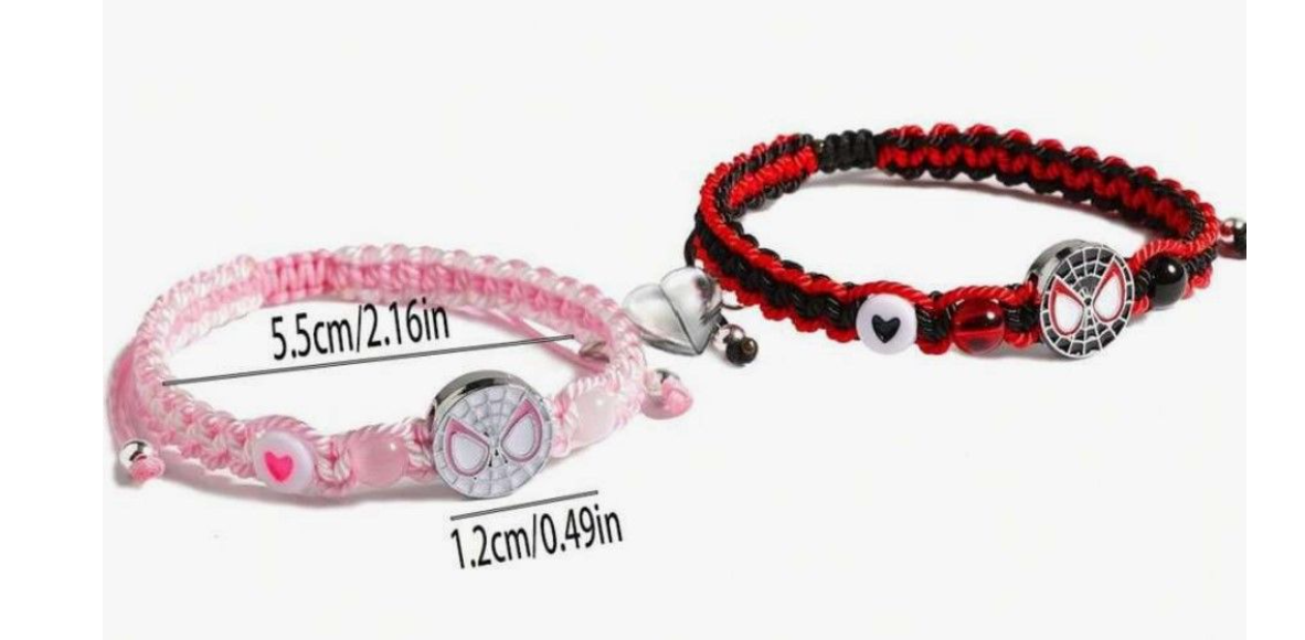 Spiderman Couples and Friendship Bracelets