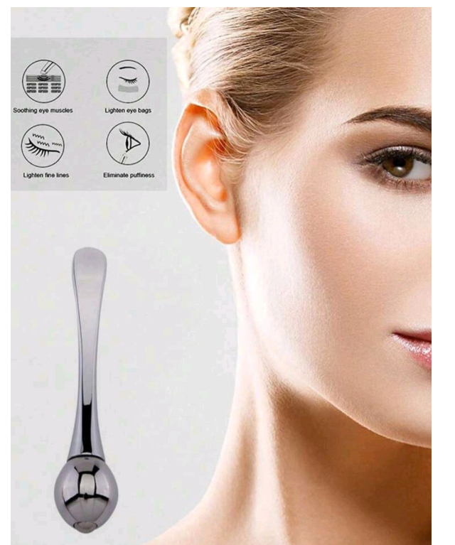 Stainless Steel Gua Sha & Eye Massage Stick Set