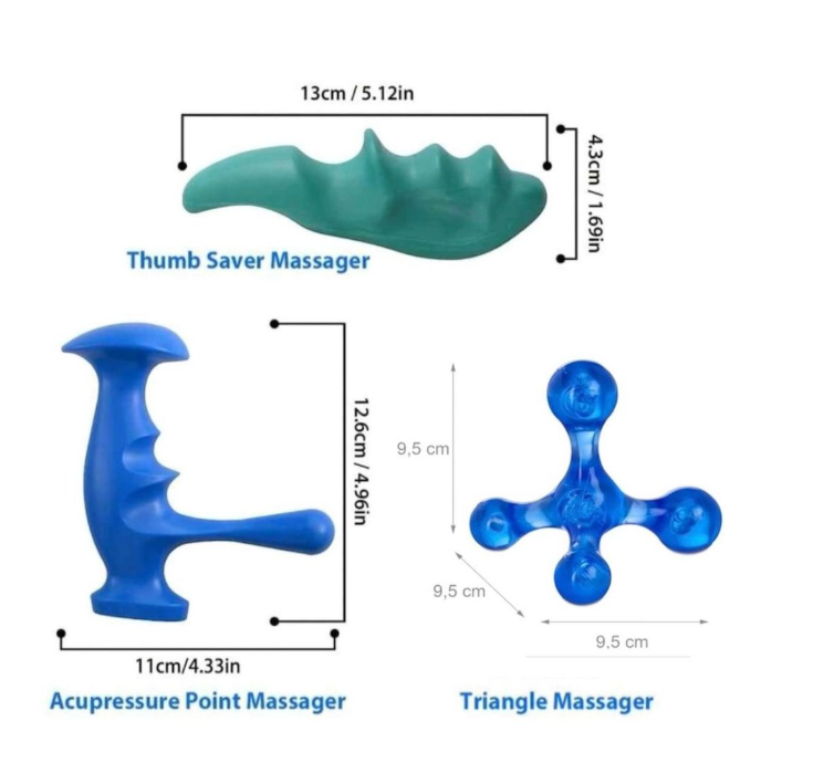 Professional Trigger Point Therapy Set - 3-Piece