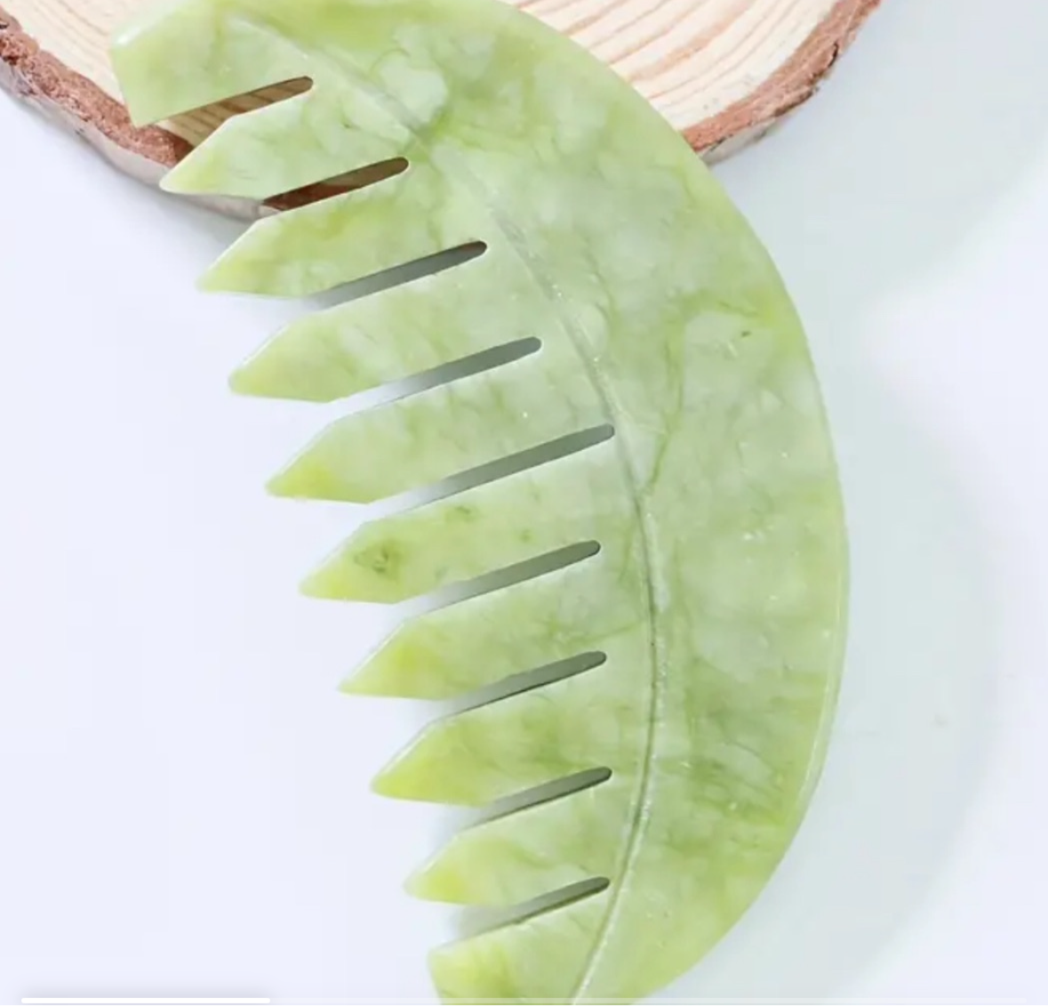 Natural Stone Massage Comb