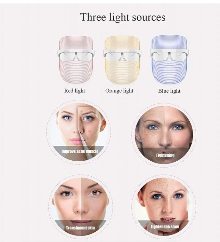 Beauty LED Phototherapy Skin Care Instrument Mask