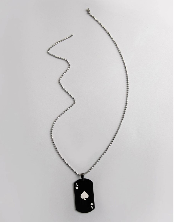 Ace of Spades Necklace