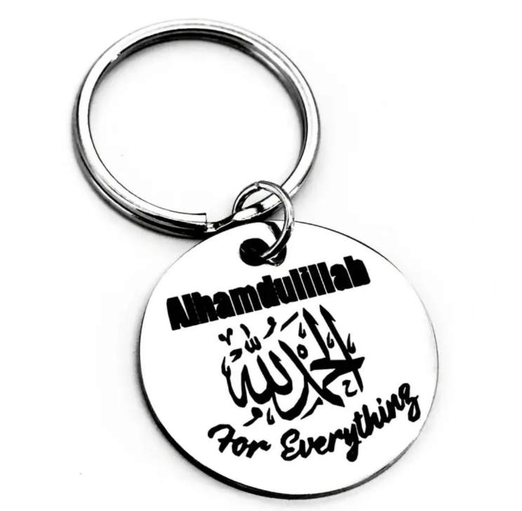 Alhamdulillah For Everything Keychain