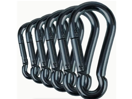 6pcs Aluminum Alloy Clip Buckle