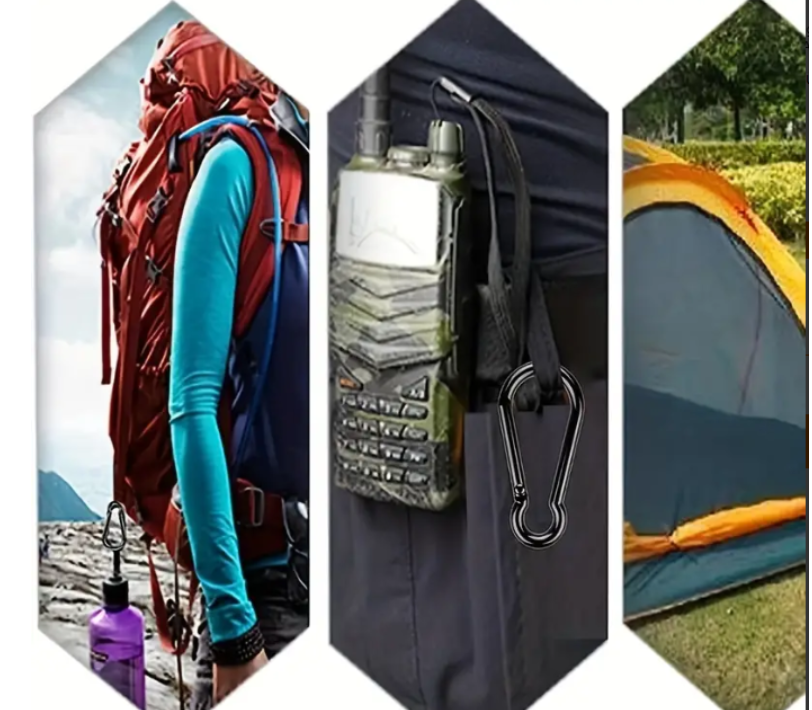 6pcs Aluminum Alloy Clip Buckle