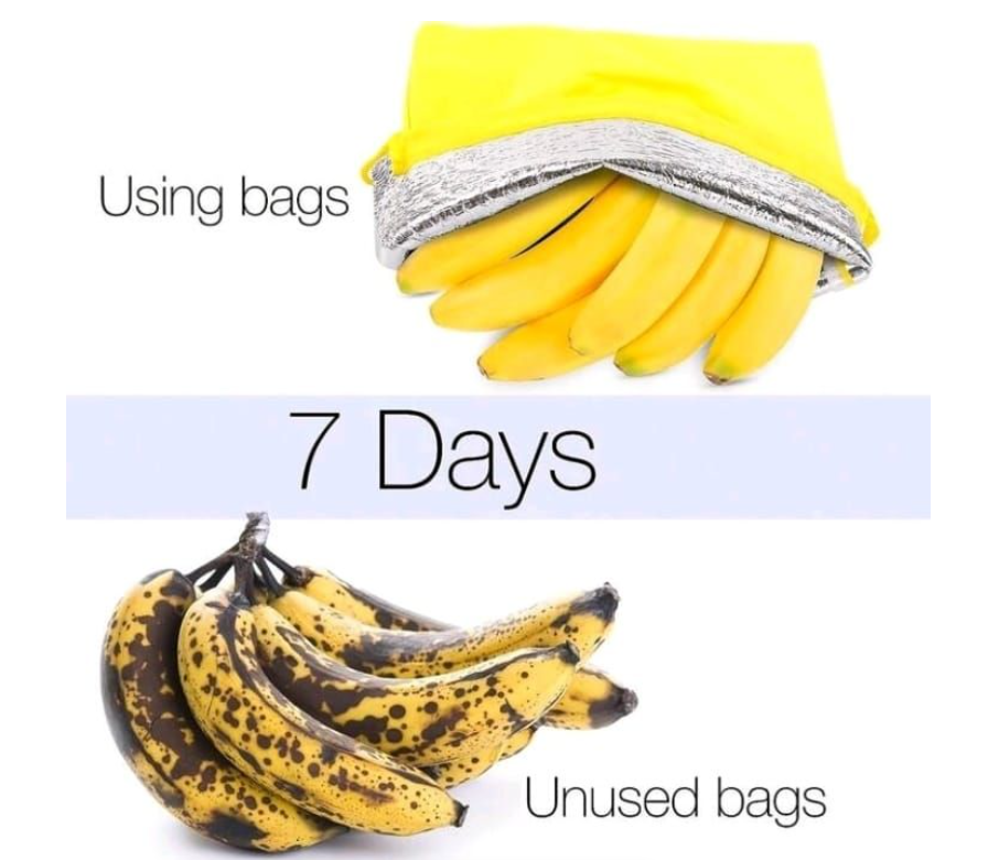 Safe Nylon Banana Freshness Storage Bag