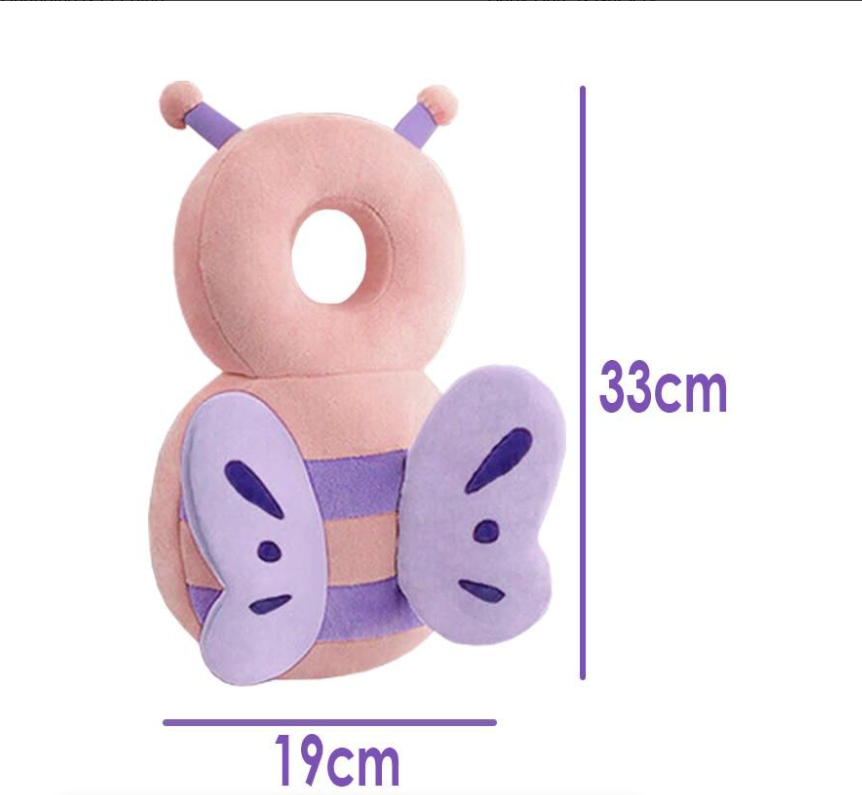 Butterfly Baby Head Safety Protection Pillow Helmet Backpack