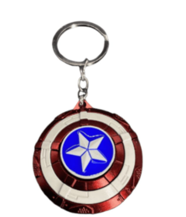 Captain America Shield Keychain