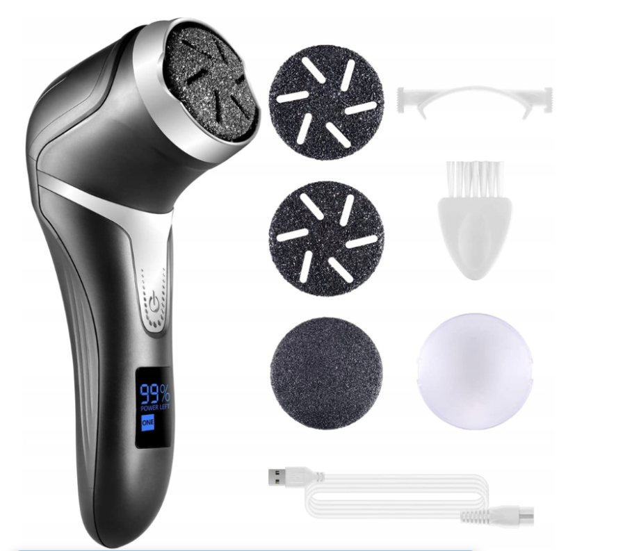 Electric Callus Dead Hard Skin Pedicure Rechargeable Remover for Feet