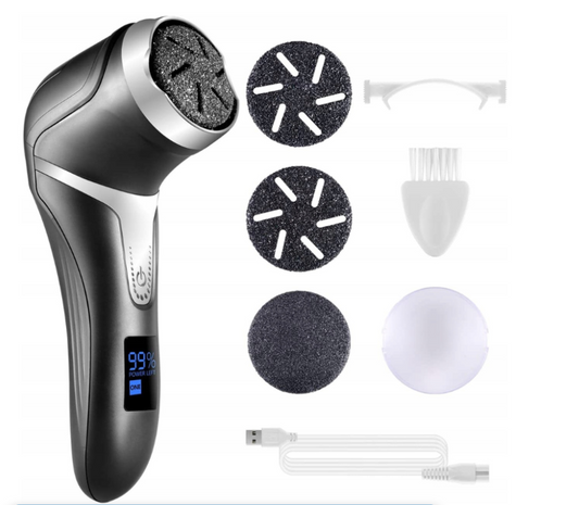 Electric Callus Dead Hard Skin Pedicure Rechargeable Remover for Feet