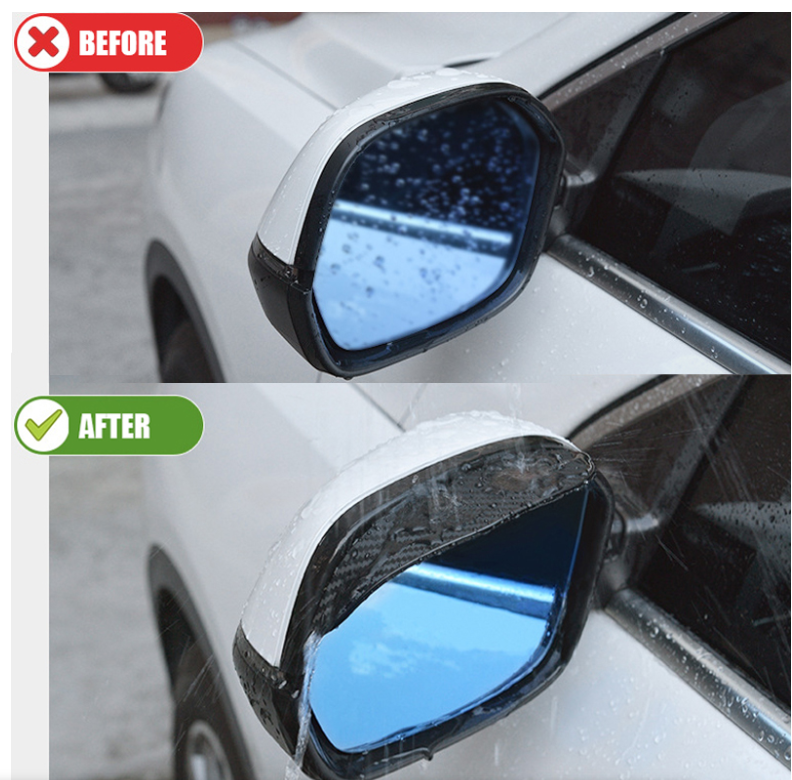 Car Rear View Mirror Car Accessories Rain Cover Sun Visor Eyebrow Rain Safe
