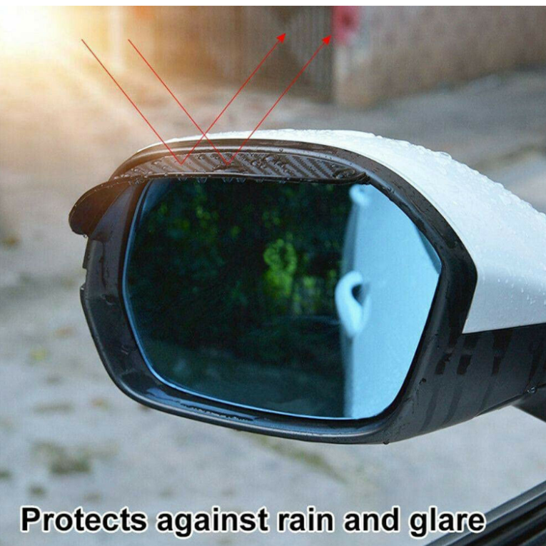 Car Rear View Mirror Car Accessories Rain Cover Sun Visor Eyebrow Rain Safe