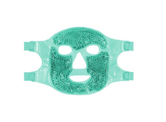 Anti-Ageing, Migrain Relief, Heating And Cooling Face Mask - Green
