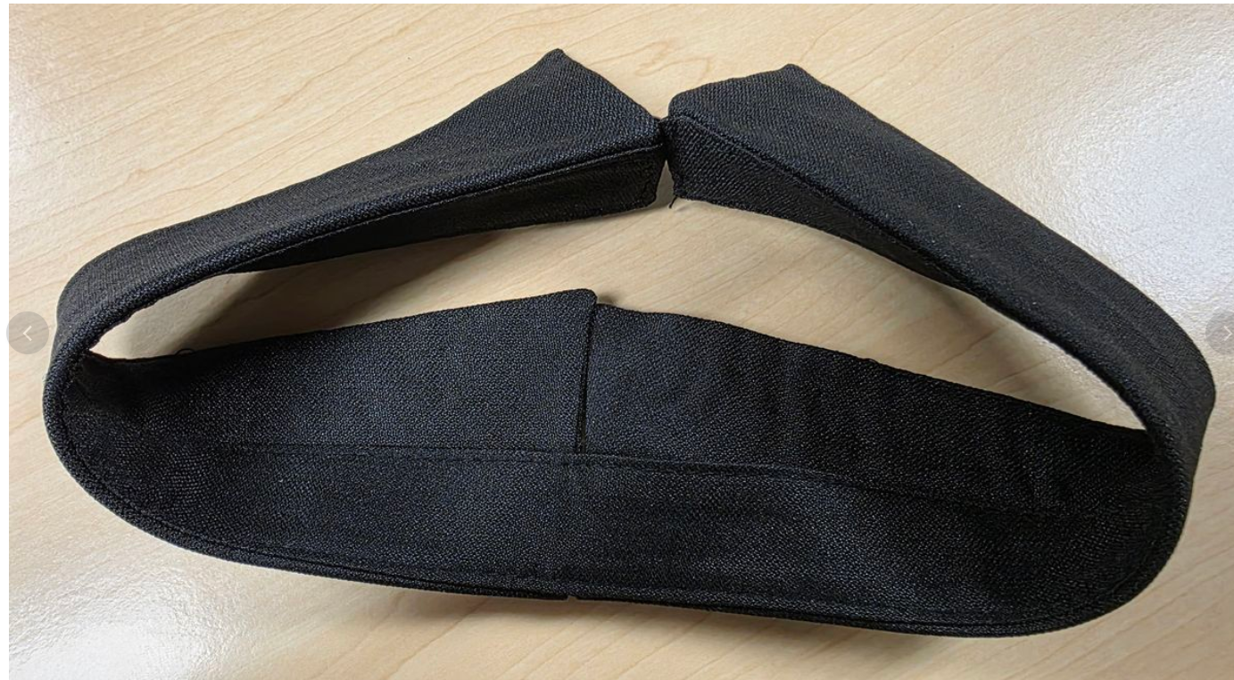 Vintage Rhinestone Detachable Collar - Black