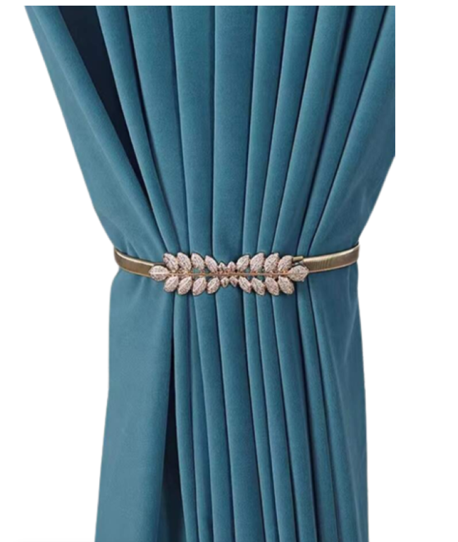 Stylish Curtain tiebacks 2pcs - Floral