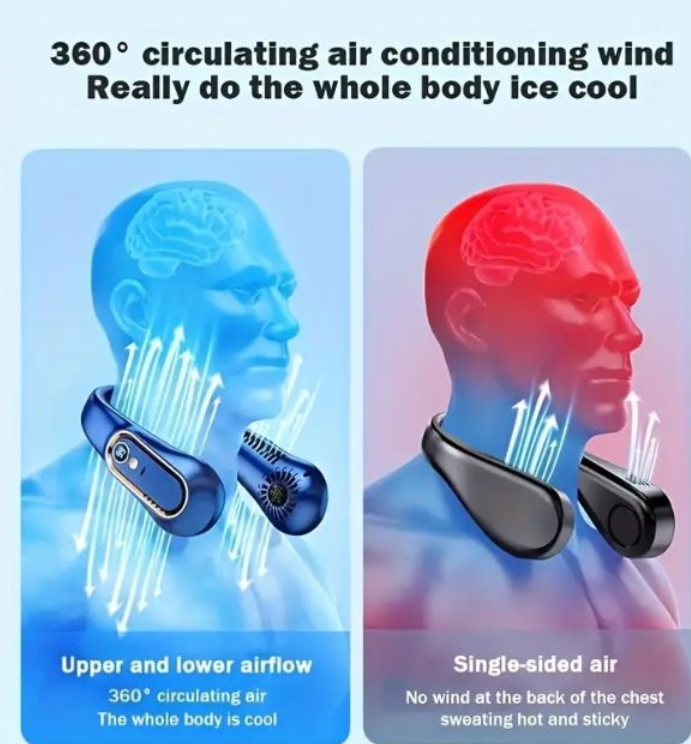 Rechargeable Bladeless Portable Neck Fan