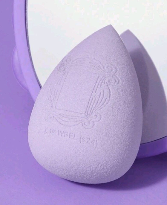 FRIENDS makeup sponges and coffee cup travel container
