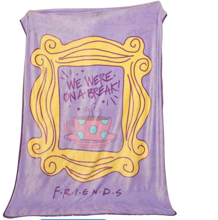 Friends Purple Blanket