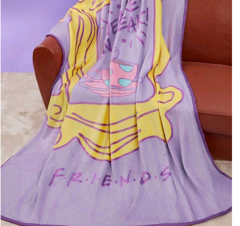 Friends Purple Blanket