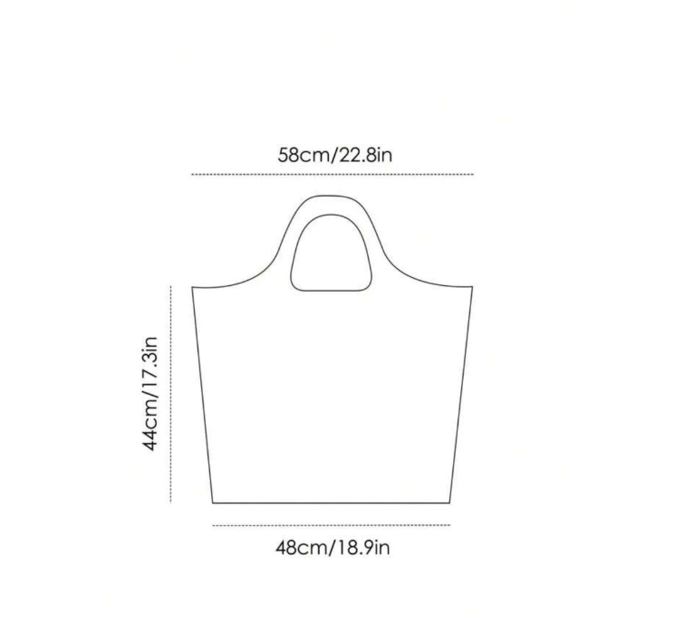 Friends-Themed Tote Bag - Iconic Purple Design