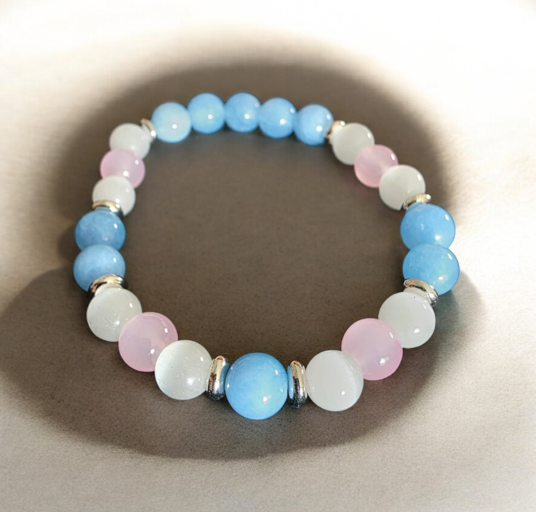 Natural Gemstone Unconditional Love Bracelet