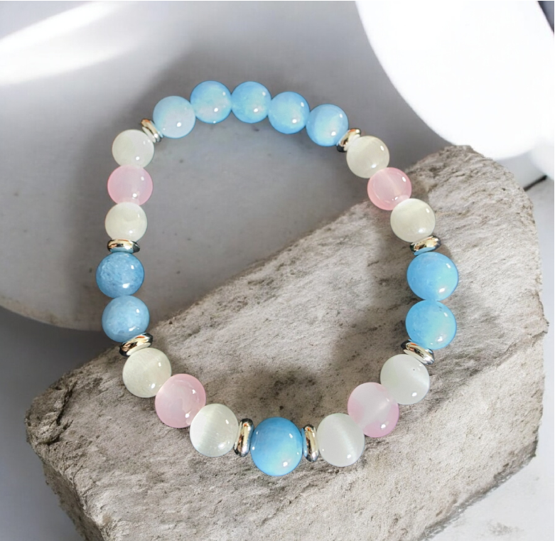 Natural Gemstone Unconditional Love Bracelet