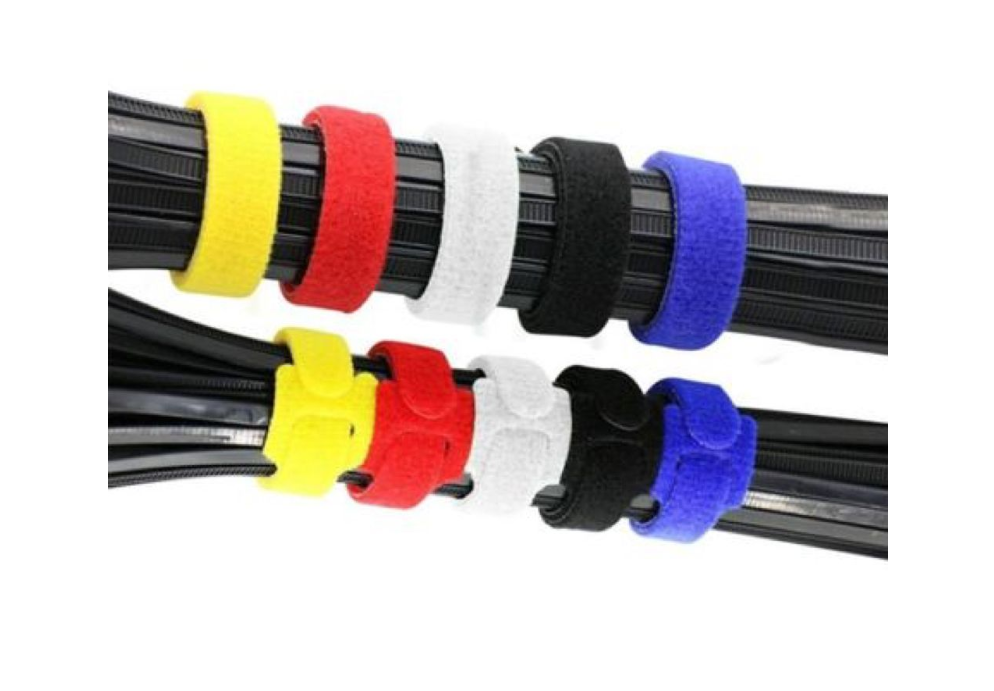 Home Office Computer Cable Management Cable Tie Organisers Set of 50 (15cm)