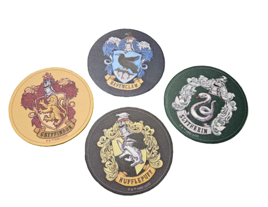 Harry Potter Hogwarts House Coasters - 4 Pack