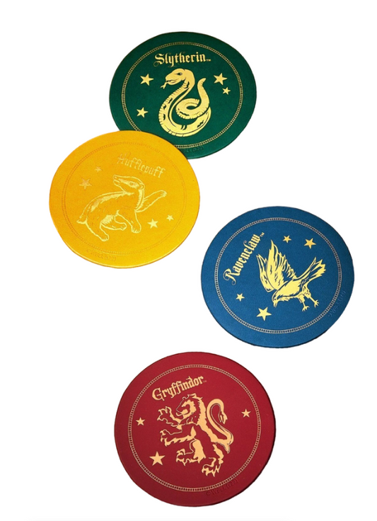 Harry Potter 4 Pack Hogwarts House Coasters