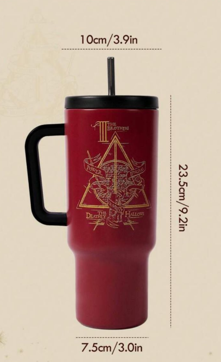 Harry Potter Deathly Hallows Stainless Steel Cup- 1.2L