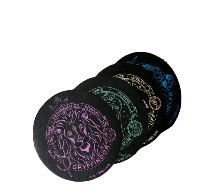 Harry Potter Houses Coasters - 4 Pack