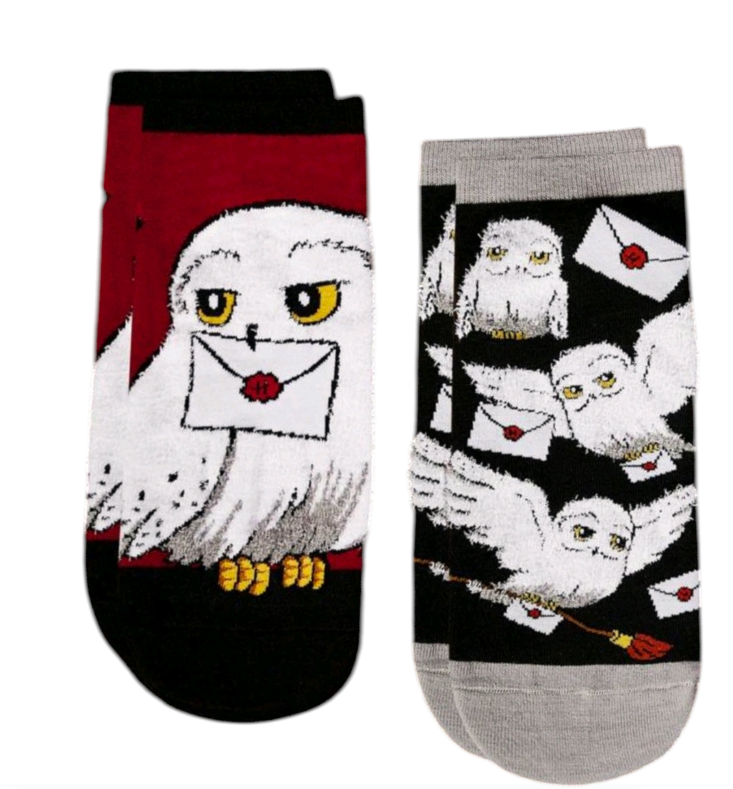 Harry Potter Owl Post Collection - Magical Hogwarts Ankle Socks Set