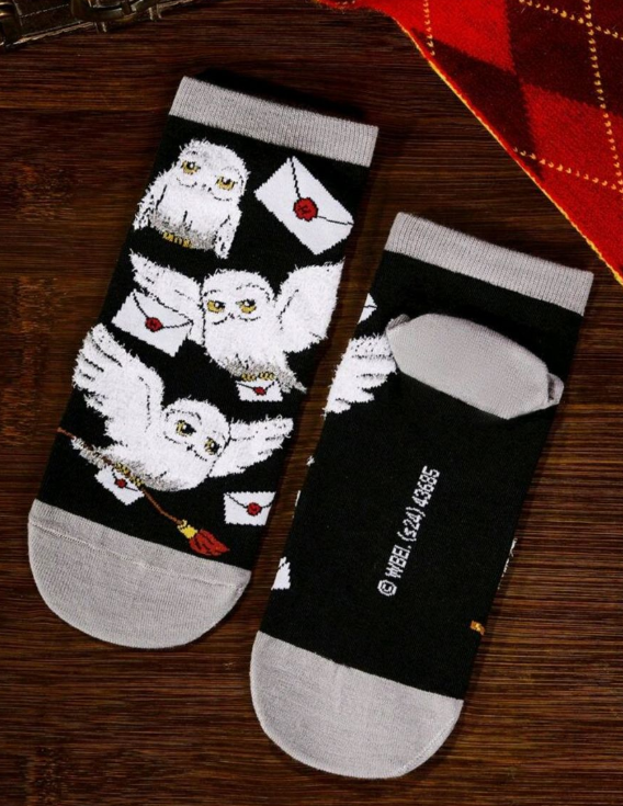 Harry Potter Owl Post Collection - Magical Hogwarts Ankle Socks Set