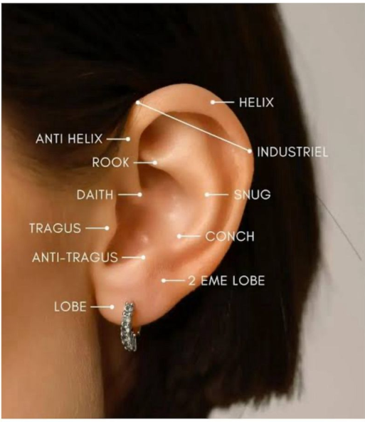 Internally Threaded Silver Stud with Cubic Zirconia Stone