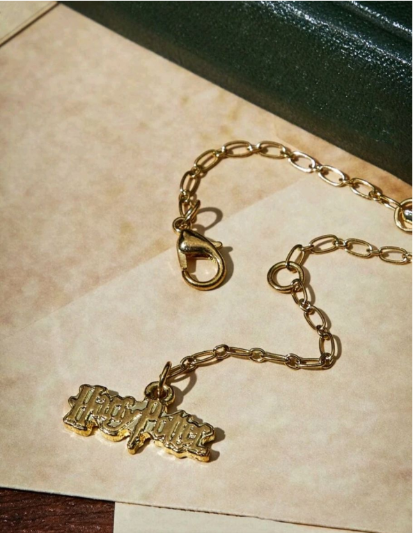 Harry Potter Golden Snitch Jewelry Set Fashion Decor Bracelet, Earrings and Necklace Gryffindor, Hufflepuff, Ravenclaw, Slytherin