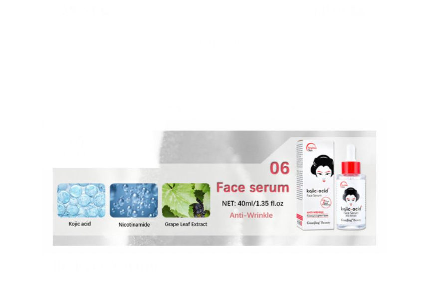 Anti-wrinkle Kojic Acid Face Serum