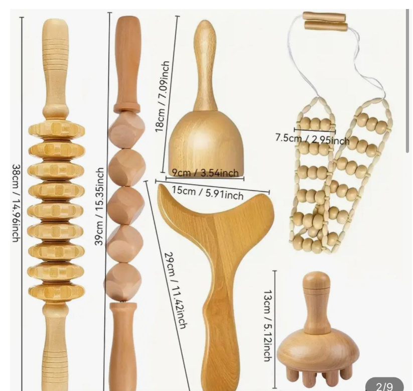 Madero Therapy - Anti-Cellulite and Massage Tool Set