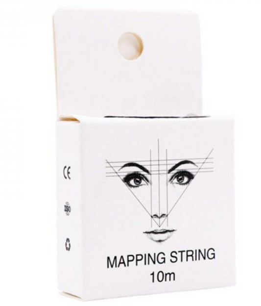 Pre-inked Eyebrow Mapping String - White Ink