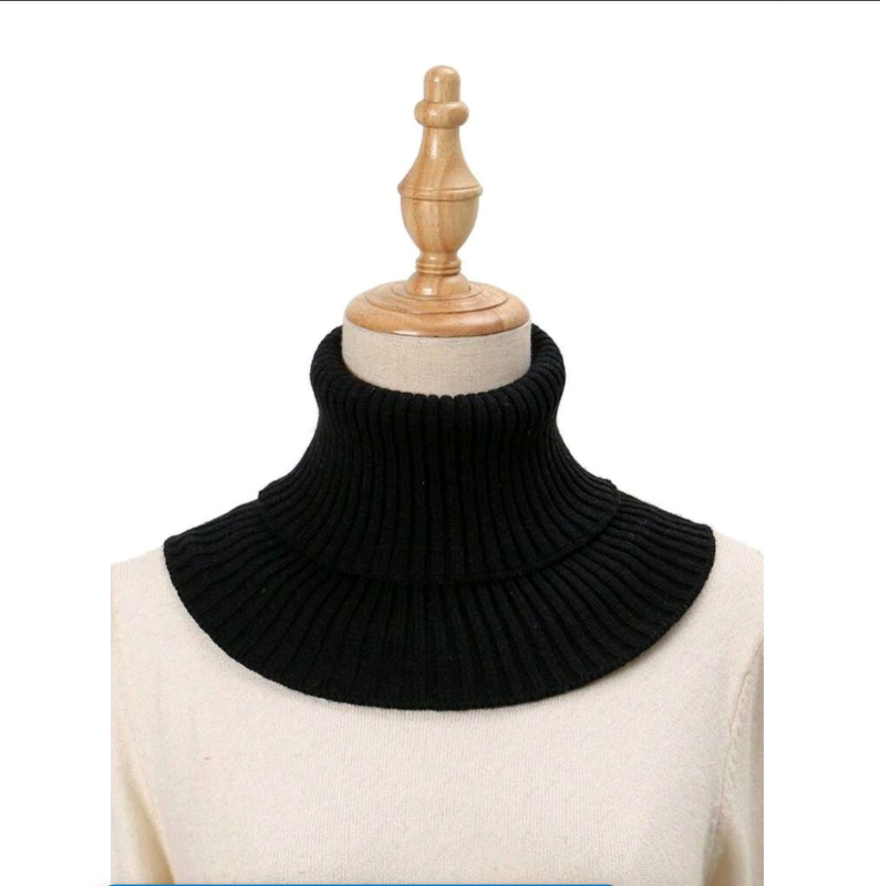Minimalist Women's High Neck Detachable Collar