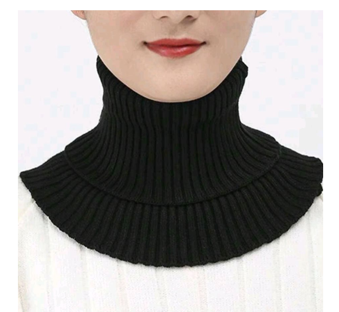 Minimalist Women's High Neck Detachable Collar
