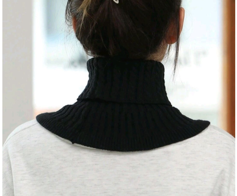 Minimalist Women's High Neck Detachable Collar