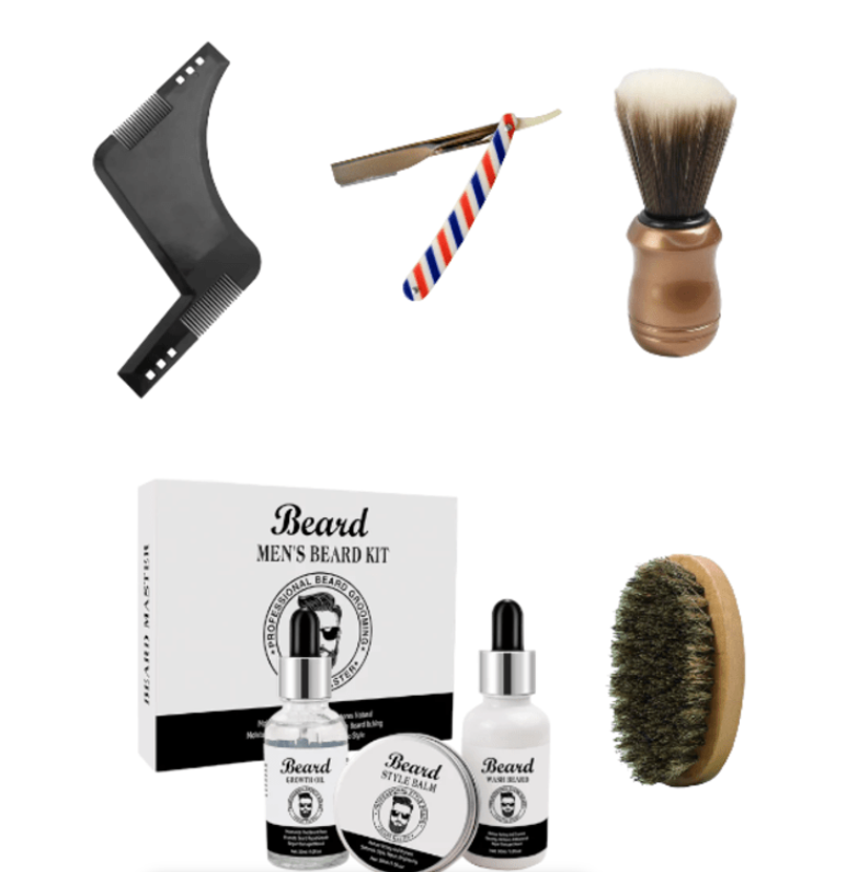 Men's 7 Pieces Professional Grooming Kit